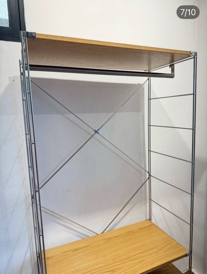 🔥MUJI stainless unit shelf ชั้นวางหนังสือสแตนเลสวัสดุดีแข็งแรงน่าใช้แนะนำเลยค่ะสภาพโดยรวมยังดีมากๆ วางมุมไหนก็สวย รูปที่ 7