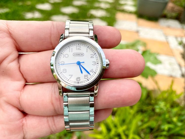 ขาว นาฬิกาCoach Breaker แท้สวย
