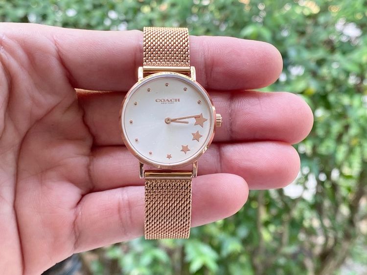 นาฬิกาCoach Perry แท้โรสโกลด์