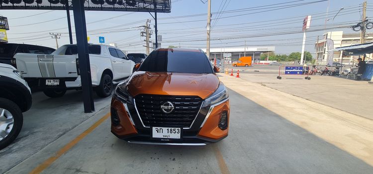 Nissan Kicks 2020 1.2 V Utility-car เบนซิน เกียร์อัตโนมัติ ส้ม รูปที่ 2