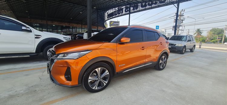 Nissan Kicks 2020 1.2 V Utility-car เบนซิน เกียร์อัตโนมัติ ส้ม รูปที่ 3