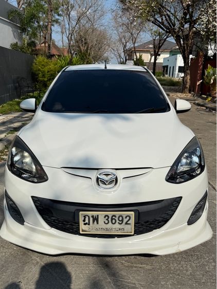 Mazda Mazda 2 2010 1.5 Spirit Sports Sedan เบนซิน ไม่ติดแก๊ส เกียร์อัตโนมัติ ขาว