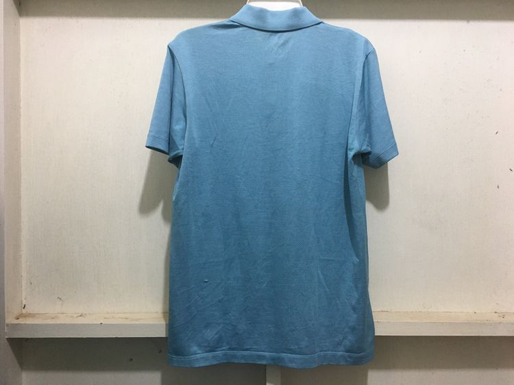 เสื้อโปโล DRY-EX แบรนด์ Uniqlo แพ็คคู่ (สินค้ามีตำหนิ) สีฟ้าพาสเทลกับสีกรมอมม่วง รูปที่ 11