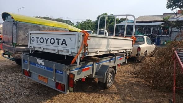 ลูกกระบะบรรทุก 4 ล้อ TOYOTA DYNA DUTRO หรือ HINO300 XZU หรือ ISUZU ELF กระบะคาร์โก้แท้ พื้นเรียบ เปิดได้ 3 ด้าน ขนาดมาตรฐาน กว้าง1.7ม. ยาว 3 รูปที่ 2