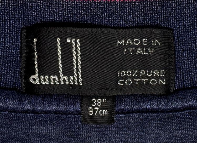 ⚠️MADE IN ITAL‼️เสื้อโปโล dunhill ของแท้ รุ่นใหม่ แบบสวย รูปที่ 2