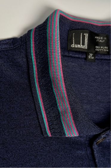 ⚠️MADE IN ITAL‼️เสื้อโปโล dunhill ของแท้ รุ่นใหม่ แบบสวย รูปที่ 7