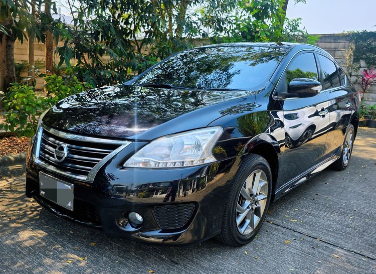 Nissan Sylphy 2017 1.6 SV Sedan เบนซิน ไม่ติดแก๊ส เกียร์อัตโนมัติ ดำ รูปที่ 2