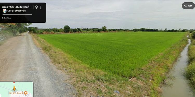 ขายด่วน ขายถูก ที่ดินสุพรรณบุรี ไร่ละ 350,000 บาท
