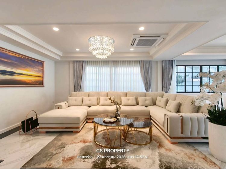 ตกแต่งครบ ใช่ บ้านเดี่ยวสุดหรูดีไซน์Modern Luxury ลาดพร้าว รูปที่ 3