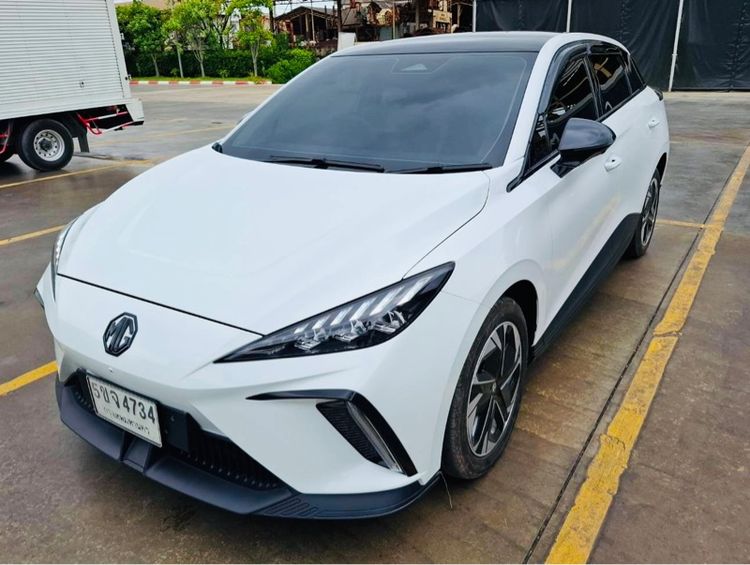 MG MG4 2023 Electric Sedan ไฟฟ้า เกียร์อัตโนมัติ ขาว รูปที่ 2