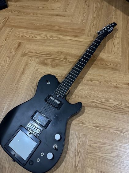 กีต้าร์ไฟฟ้า Manson MA EVO MIDI and Sustainer Dry Satin Black