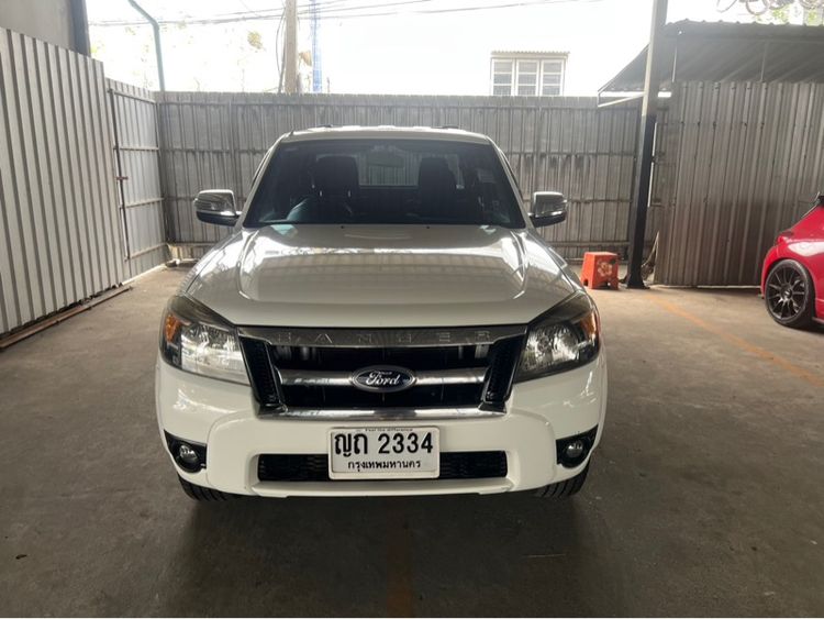 Ford Ranger 2011 2.5 Hi-Rider XLS TDCi Pickup ดีเซล ไม่ติดแก๊ส เกียร์ธรรมดา ขาว รูปที่ 2