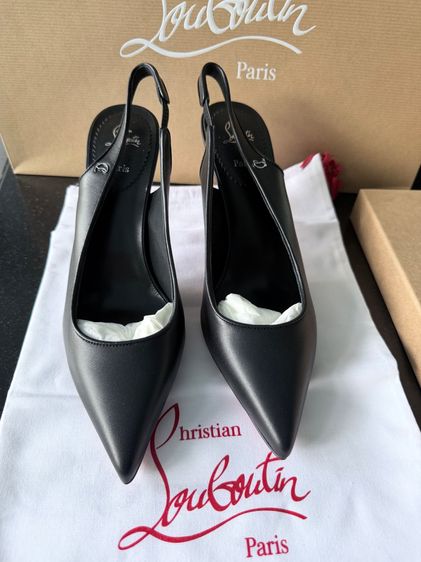 อื่นๆ รองเท้าส้นสูง หนังแท้ UK 5.5 | EU 38 2/3 | US 7 ดำ รองเท้า Christian Louboutin 