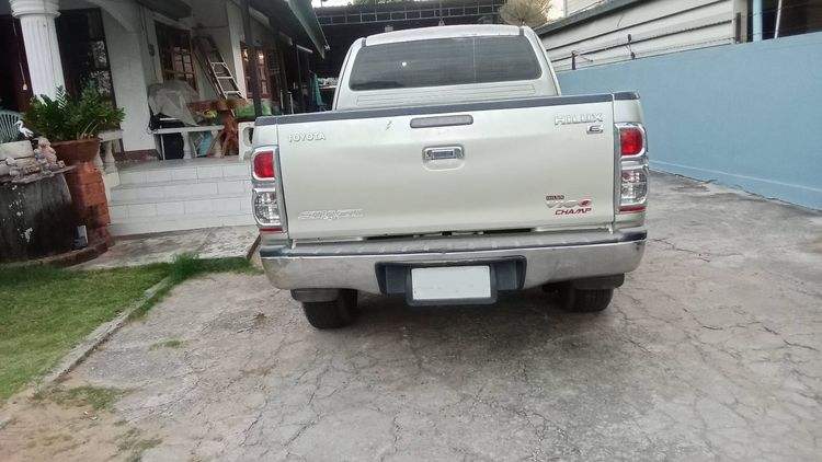 Toyota Hilux Vigo Champ 2014 Smart Cab 2.5 E VNT Prerunner Pickup ดีเซล เกียร์ธรรมดา เทา รูปที่ 3