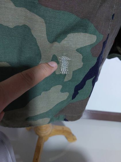 เสื้อลายพรางวู้ดแลนด์  Field Jacket M65 By John Ownber ขนาดตามป้าย Medium Short ผ้าสวยสียังเข้มอยู่ อุปกรณ์ครบทุกจุด  รูปที่ 7