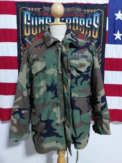 อื่นๆ เสื้อแจ็คเก็ต | เสื้อคลุม อื่นๆ แขนยาว เสื้อลายพรางวู้ดแลนด์  Field Jacket M65 By John Ownber ขนาดตามป้าย Medium Short ผ้าสวยสียังเข้มอยู่ อุปกรณ์ครบทุกจุด 