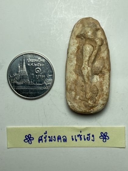 พระยืนถือดอกบัวเนื้อผง รูปที่ 5