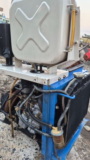 เครื่องยนต์ ISEKI ดีเซล 2สูบ อุปกรณ์ครบๆ สวยๆ จากญี่ปุ่น 🎏หม้อน้ำ ถังน้ำมัน ไดชาร์จ ไดสตาร์ท กรองอากาศ ปั๊มไฮดรอลิค มูเล่ ครบชุด ใช้งานได้ห รูปที่ 3