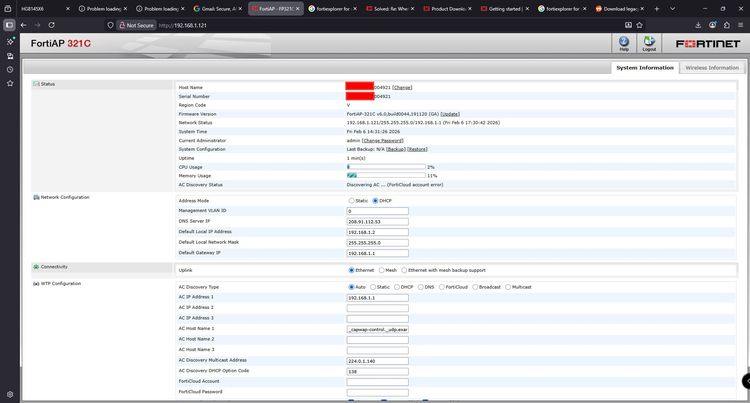 FortiAP-321C มือสอง ขอคนใช้เป็น รูปที่ 7
