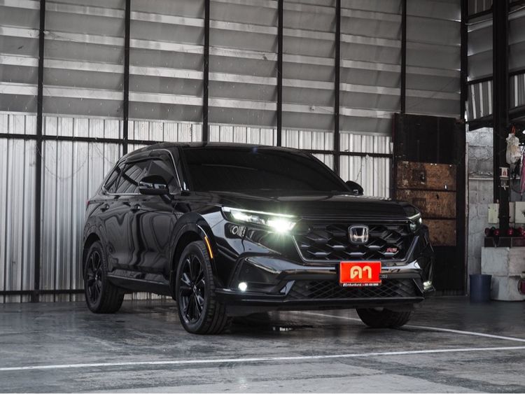Honda CR-V 2024 2.0 eHEV RS 4WD Utility-car ไฮบริด ไม่ติดแก๊ส เกียร์อัตโนมัติ ดำ รูปที่ 3
