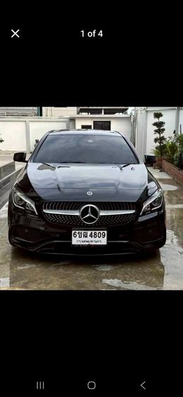 Mercedes-Benz CLA-Class 2018 CLA250 AMG Sedan เบนซิน เกียร์อัตโนมัติ ดำ รูปที่ 4