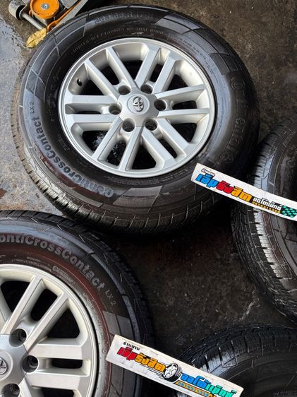 ล้อแม็กแท้ขอบ17 TOYOTA พร้อมยางป้ายแดงปี25 รูปที่ 8