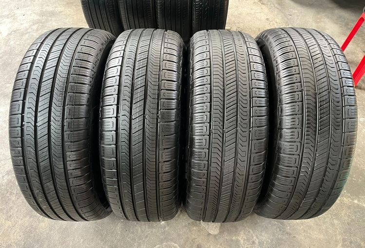 ✨ล้อแม็ก✨Toyota Fortuner ก้านใหญ่ ขอบ 17 เทาหน้าเงา พร้อมยางป้ายแดง 265-65-17 Continental💥ปี 25💥 รูปที่ 10