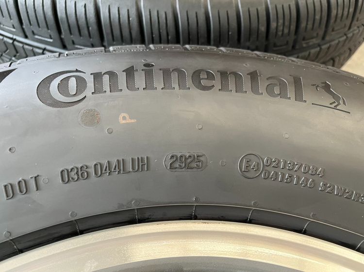 ✨ล้อแม็ก✨Toyota Fortuner ก้านใหญ่ ขอบ 17 เทาหน้าเงา พร้อมยางป้ายแดง 265-65-17 Continental💥ปี 25💥 รูปที่ 9