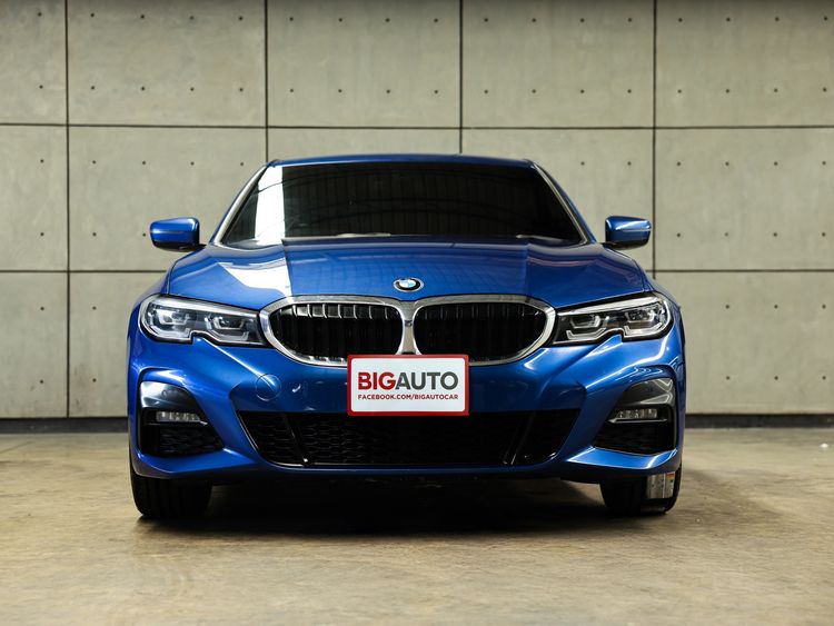 BMW Series 3 2022 320d Sedan ดีเซล ไม่ติดแก๊ส เกียร์อัตโนมัติ น้ำเงิน รูปที่ 4