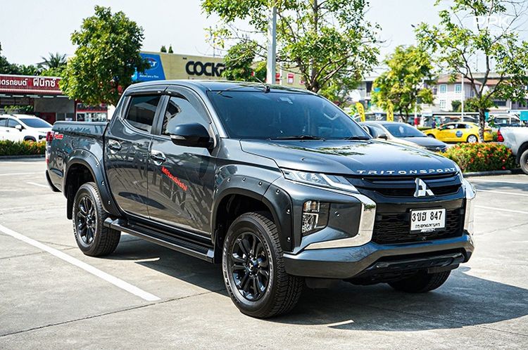 Mitsubishi Triton 2023 2.4 GT Plus Pickup ดีเซล ไม่ติดแก๊ส เกียร์อัตโนมัติ เทา รูปที่ 3