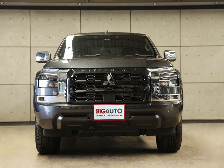 Mitsubishi Triton 2025 2.4 Plus Ultra Pickup ดีเซล ไม่ติดแก๊ส เกียร์อัตโนมัติ เทา รูปที่ 4