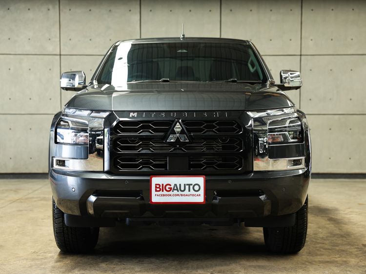 Mitsubishi Triton 2025 2.4 Plus Ultra Pickup ดีเซล ไม่ติดแก๊ส เกียร์ธรรมดา เทา รูปที่ 4