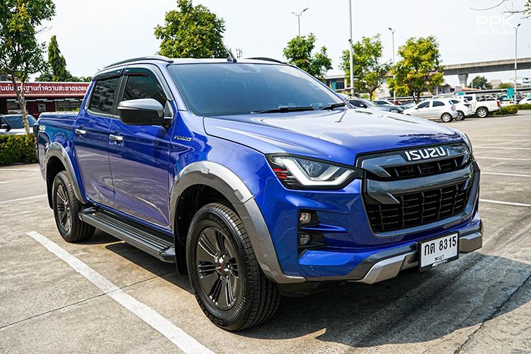 Isuzu D-MAX 2020 3.0 Vcross M 4WD Pickup ดีเซล ไม่ติดแก๊ส เกียร์อัตโนมัติ น้ำเงิน รูปที่ 3
