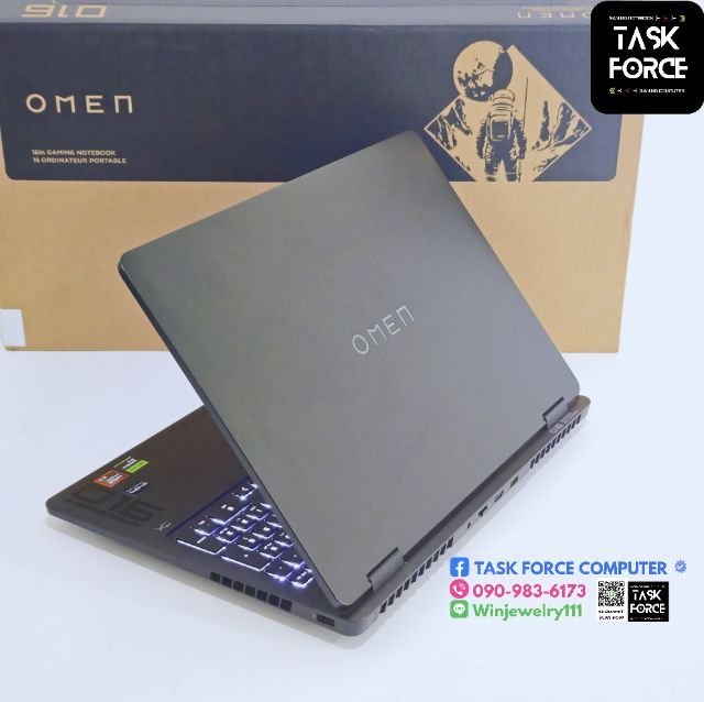 (RTX 5060)HP OMEN 16-AP0159AX - SHADOW BLACK รูปที่ 6