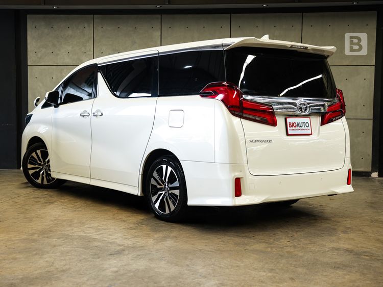 Toyota Alphard 2021 2.5 S C-Package Van เบนซิน ไม่ติดแก๊ส เกียร์อัตโนมัติ ขาว รูปที่ 3