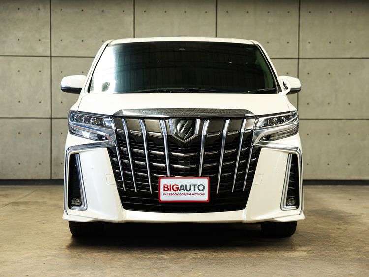Toyota Alphard 2021 2.5 S C-Package Van เบนซิน ไม่ติดแก๊ส เกียร์อัตโนมัติ ขาว รูปที่ 4