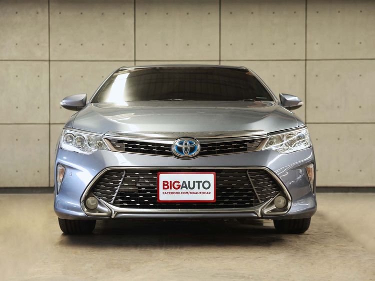 Toyota Camry 2016 2.5 Hybrid Sedan ไฮบริด ไม่ติดแก๊ส เกียร์อัตโนมัติ เทา รูปที่ 4