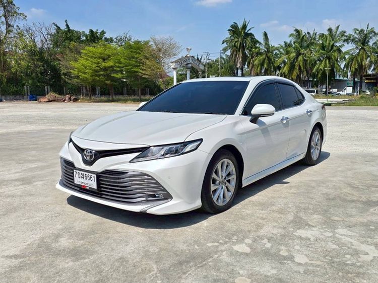 Toyota Camry 2019 2.5 G เบนซิน เกียร์อัตโนมัติ ขาว รูปที่ 4