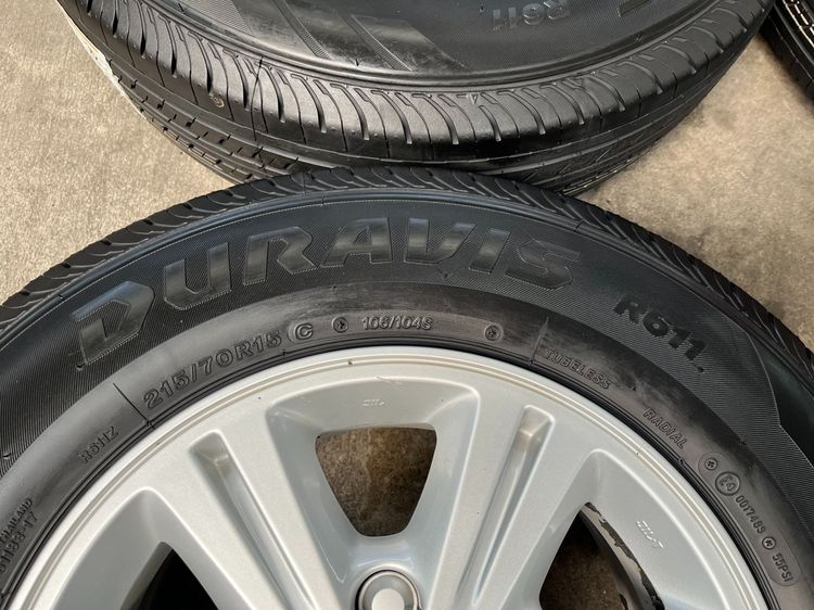 ✨ล้อแม็ก✨ISUZU D-Max Blue Power ขอบ 15 พร้อมยางใหม่💯215-70-15 Bridgestone💥ปลายปี 25💥 รูปที่ 7