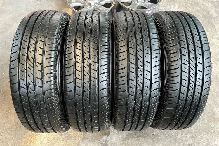 ✨ล้อแม็ก✨Honda CRV ขอบ 15 เทาหน้าเงา พร้อมยาง 205-70-15 Maxxis♨️ปี 24♨️ รูปที่ 10