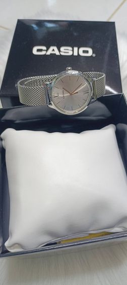 Casio ของแท้ เครื่องศูนย์ คาสิโอ นาฬิกาผู้หญิง สแตนเลส กันน้ำ รูปที่ 3