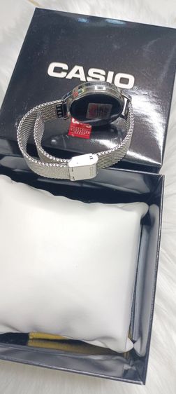 Casio ของแท้ เครื่องศูนย์ คาสิโอ นาฬิกาผู้หญิง สแตนเลส กันน้ำ รูปที่ 4