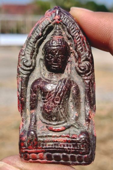 พระยอดขุนพล พิมอู่ทอง  กรุวิหารพระ ชัยนาท เนื้อชินสนิมแดง