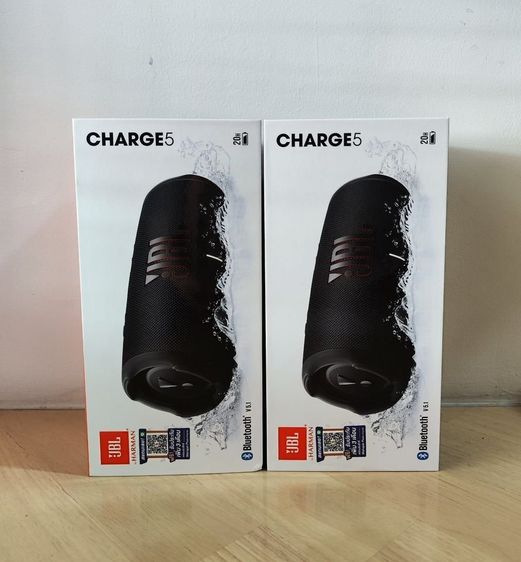 JBL Charge 5 ของใหม่ สีดำ ประกันศูนย์ไทยมหาจักร