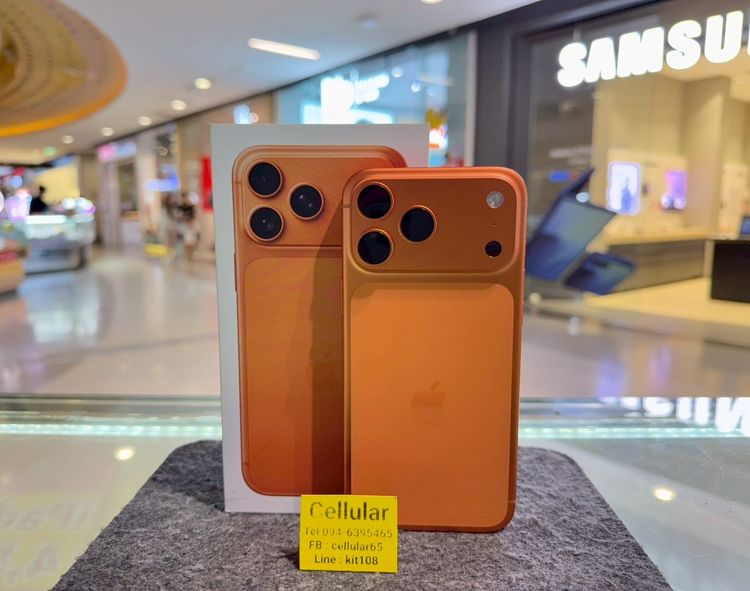 อื่นๆ 256 GB iPhone 17 Pro Max 256GB Batt100 ประกันศูนย์ไทย9เดือนกว่า ครบกล่อง