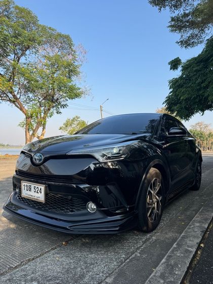 รถ Toyota C-HR 1.8 Hybrid Hi สี ดำ