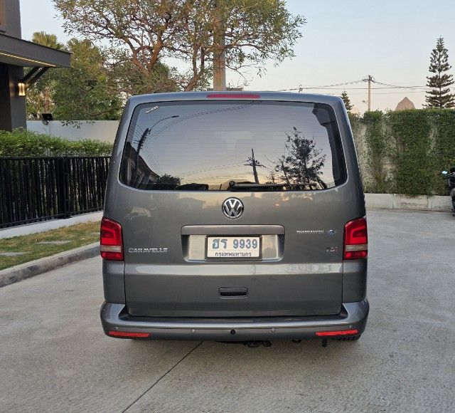 Volkswagen Caravelle 2015 2.0 TDi Utility-car ดีเซล ไม่ติดแก๊ส เกียร์อัตโนมัติ เทา รูปที่ 3