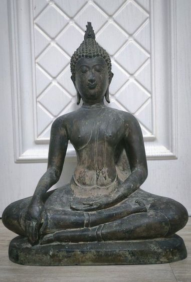 พระบูชาหน้าตัก 15 นิ้ว พระบ้านสุโขทัยเก่าๆ