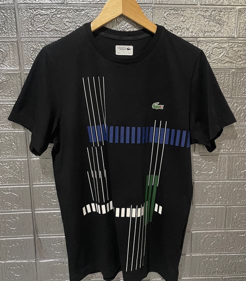 ดำ M แขนสั้น เสื้อทีเชิ้ต อื่นๆ เสืัอ Lacoste 