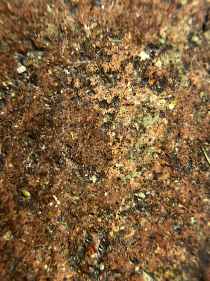 พระสมเด็จพิมพ์ใหญ่เนื้อสีแดงโรยผงตะไบทอง รูปที่ 13